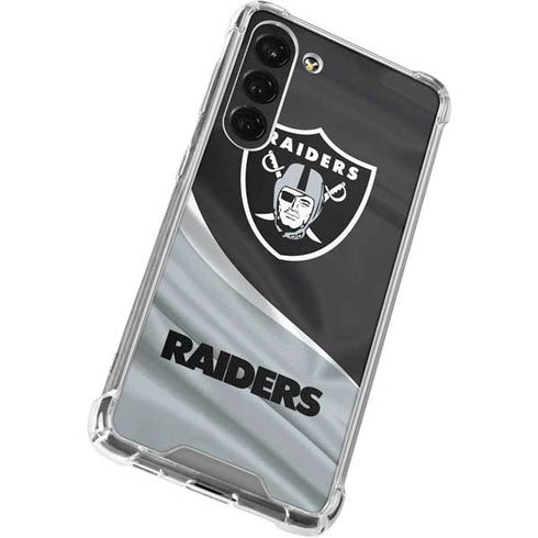 NFL Las Vegas Raiders Galaxy S23 Plus Clear Case