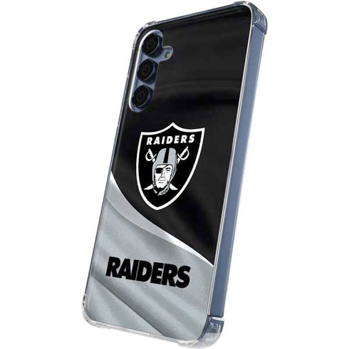 NFL Las Vegas Raiders Galaxy S24 Clear Case