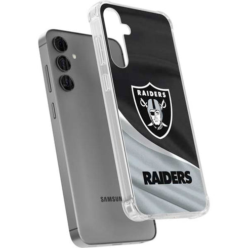 NFL Las Vegas Raiders Galaxy S24 Plus Clear Case