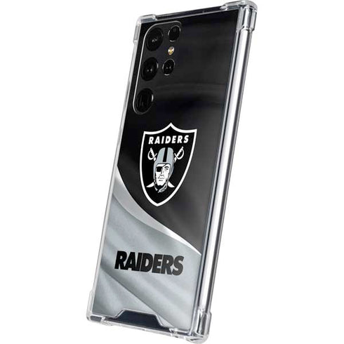 NFL Las Vegas Raiders Galaxy S24 Ultra Clear Case