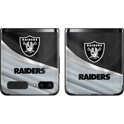 NFL Las Vegas Raiders Galaxy Z Flip Skin