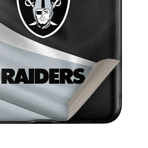 NFL Las Vegas Raiders Galaxy Z Flip Skin
