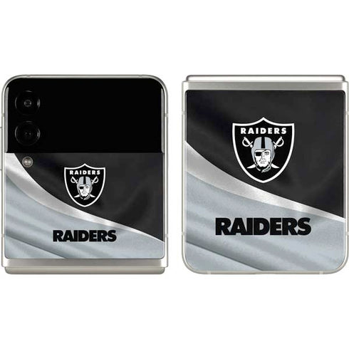 NFL Las Vegas Raiders Galaxy Z Flip3 5G Skin