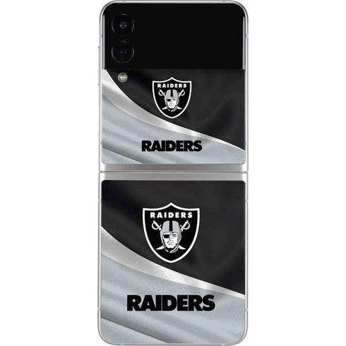 NFL Las Vegas Raiders Galaxy Z Flip3 5G Skin