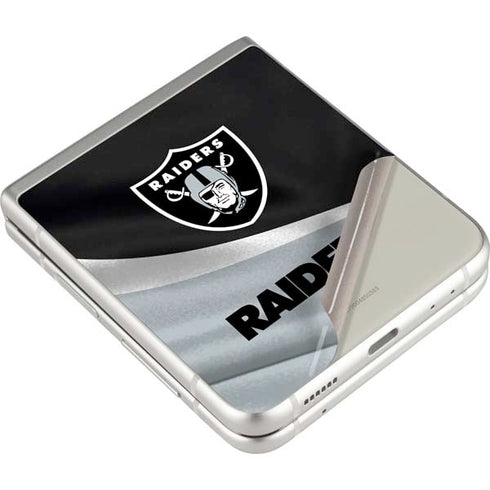 NFL Las Vegas Raiders Galaxy Z Flip3 5G Skin