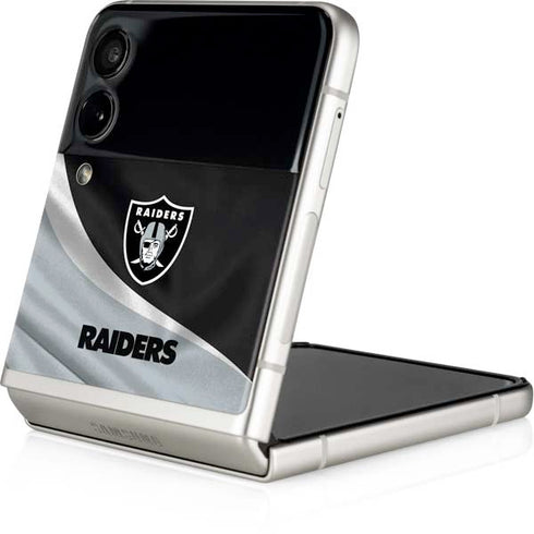NFL Las Vegas Raiders Galaxy Z Flip3 5G Skin