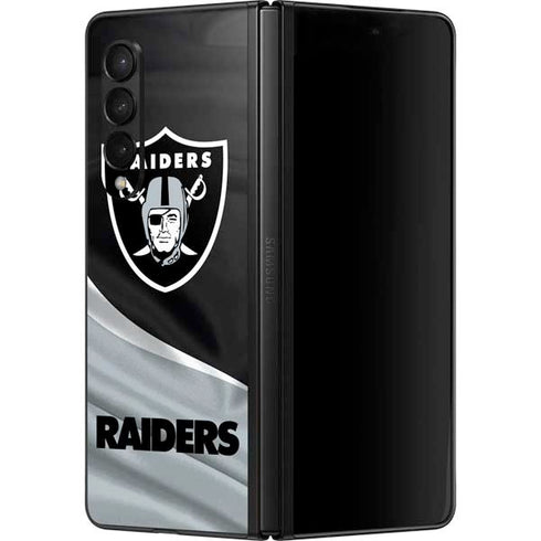 NFL Las Vegas Raiders Galaxy Z Fold3 5G Skin