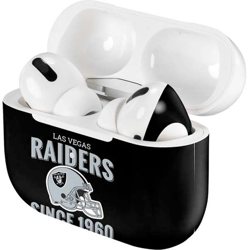 NFL Las Vegas Raiders Helmet Apple AirPods Pro Skin