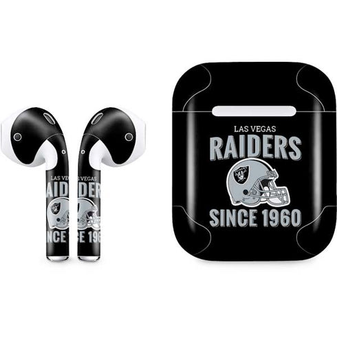 NFL Las Vegas Raiders Helmet Apple AirPods Skin