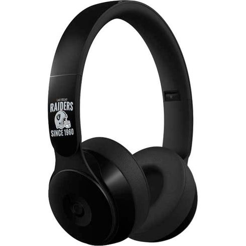 NFL Las Vegas Raiders Helmet Beats Solo Pro Skin