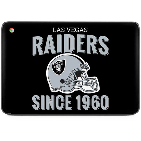 NFL Las Vegas Raiders Helmet HP Chromebook Skin