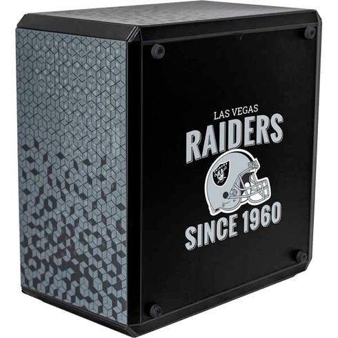 NFL Las Vegas Raiders Helmet Cooler Master MasterBox Q300L Mini Tower Skin