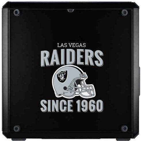 NFL Las Vegas Raiders Helmet Cooler Master MasterBox Q300L Mini Tower Skin