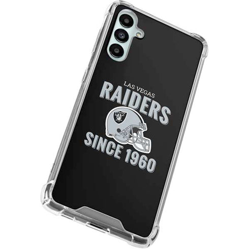 NFL Las Vegas Raiders Helmet Galaxy A15 5G Clear Case