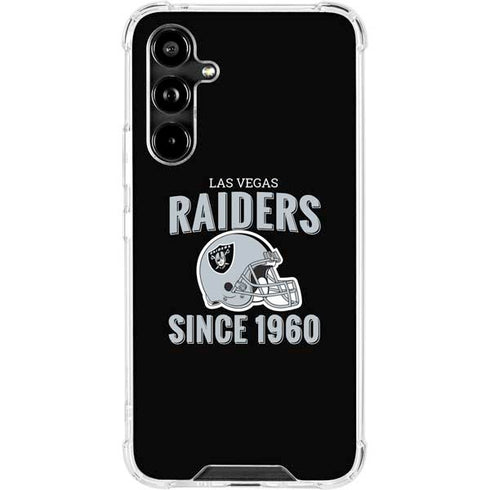 NFL Las Vegas Raiders Helmet Galaxy A54 5G Clear Case