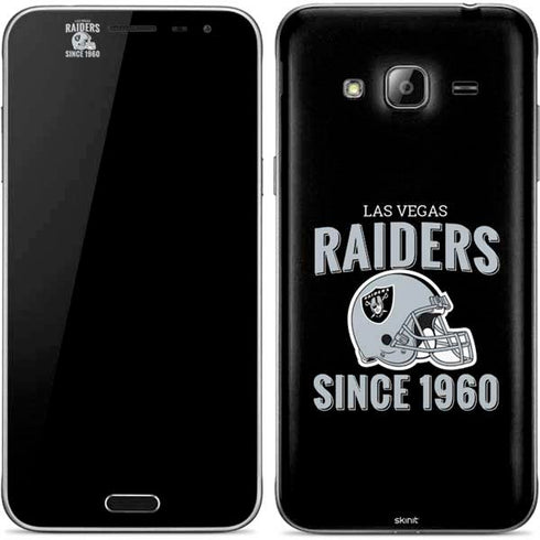 NFL Las Vegas Raiders Helmet Galaxy J3 Skin