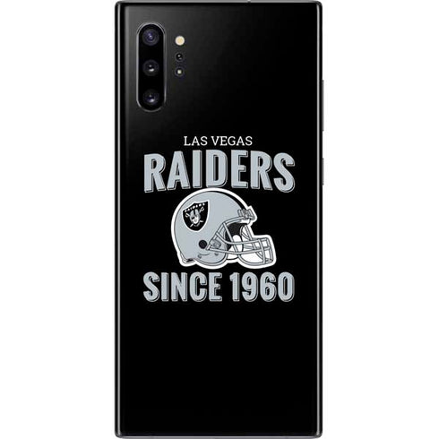 NFL Las Vegas Raiders Helmet Galaxy Note 10 Plus Skin