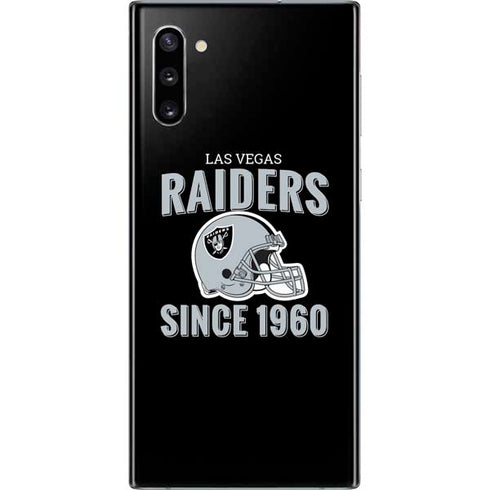 NFL Las Vegas Raiders Helmet Galaxy Note 10 Skin