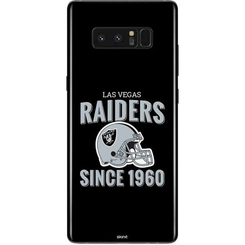 NFL Las Vegas Raiders Helmet Galaxy Note 8 Skin