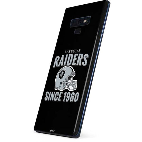 NFL Las Vegas Raiders Helmet Galaxy Note 9 Skin
