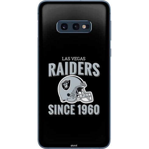 NFL Las Vegas Raiders Helmet Galaxy S10e Skin