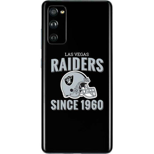 NFL Las Vegas Raiders Helmet Galaxy S20 Fan Edition Skin