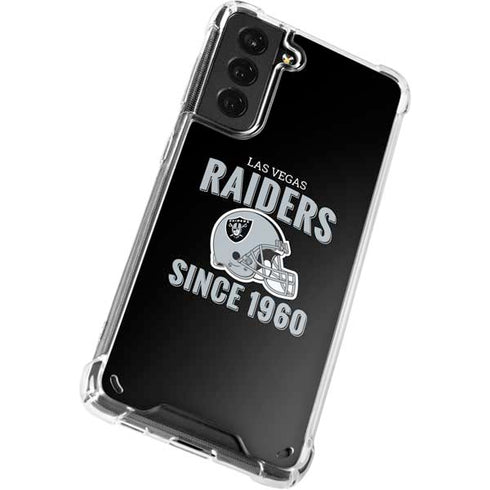 NFL Las Vegas Raiders Helmet Galaxy S21 5G Clear Case