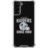 NFL Las Vegas Raiders Helmet Galaxy S21 Plus 5G Clear Case