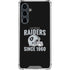 NFL Las Vegas Raiders Helmet Galaxy S23 FE Clear Case