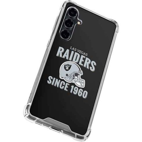 NFL Las Vegas Raiders Helmet Galaxy S23 FE Clear Case