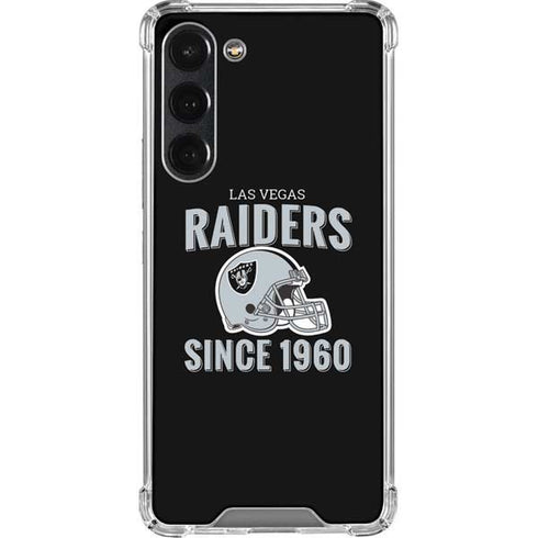 NFL Las Vegas Raiders Helmet Galaxy S23 Plus Clear Case