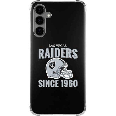 NFL Las Vegas Raiders Helmet Galaxy S24 Plus Clear Case