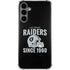 NFL Las Vegas Raiders Helmet Galaxy S24 Plus Clear Case