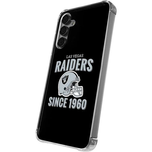 NFL Las Vegas Raiders Helmet Galaxy S24 Plus Clear Case