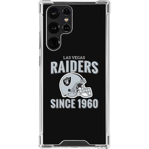 NFL Las Vegas Raiders Helmet Galaxy S24 Ultra Clear Case