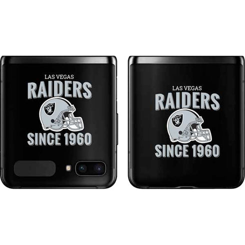 NFL Las Vegas Raiders Helmet Galaxy Z Flip Skin