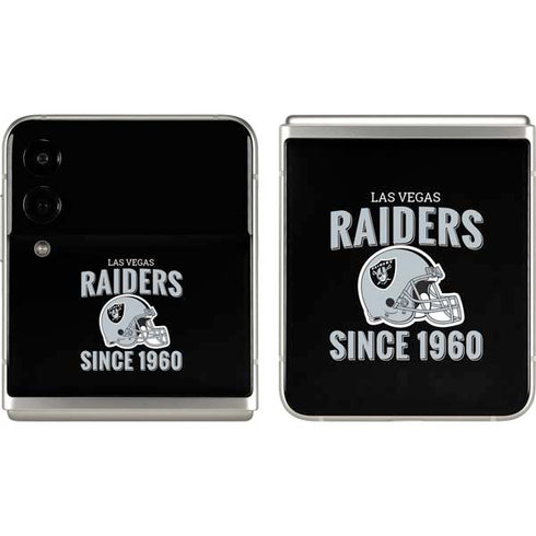 NFL Las Vegas Raiders Helmet Galaxy Z Flip3 5G Skin