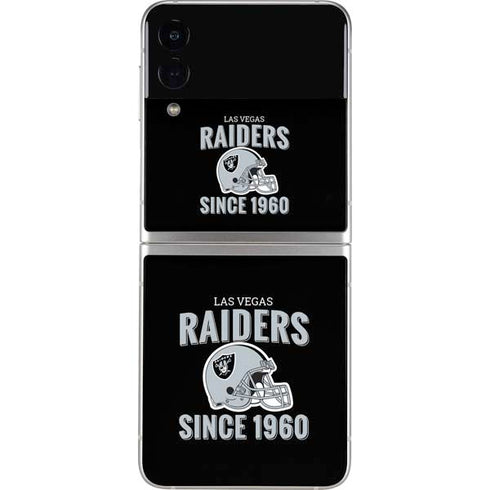 NFL Las Vegas Raiders Helmet Galaxy Z Flip3 5G Skin