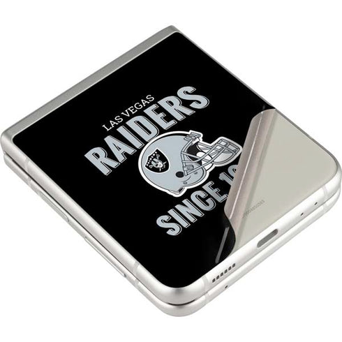 NFL Las Vegas Raiders Helmet Galaxy Z Flip3 5G Skin