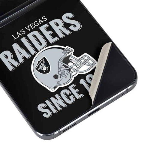 NFL Las Vegas Raiders Helmet Galaxy Z Flip5 5G Skin