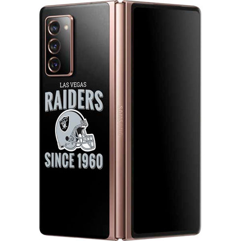 NFL Las Vegas Raiders Helmet Galaxy Z Fold2 5G Skin