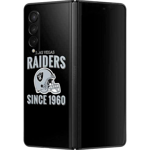 NFL Las Vegas Raiders Helmet Galaxy Z Fold3 5G Skin