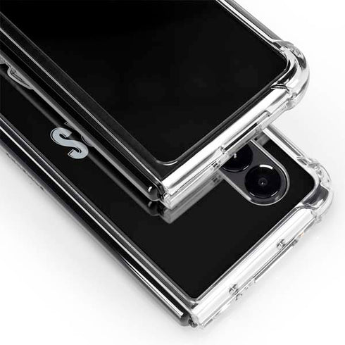 NFL Las Vegas Raiders Helmet Galaxy Z Fold4 5G Clear Case