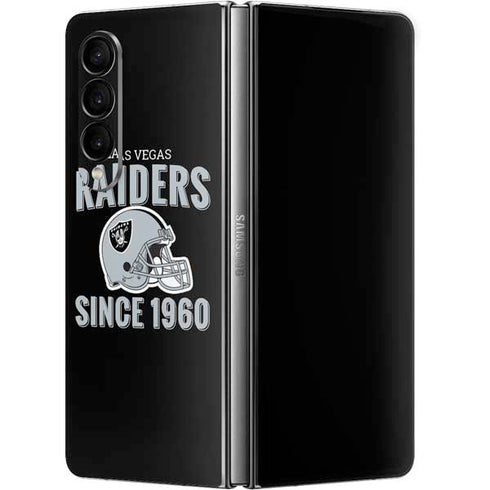 NFL Las Vegas Raiders Helmet Galaxy Z Fold4 5G Skin
