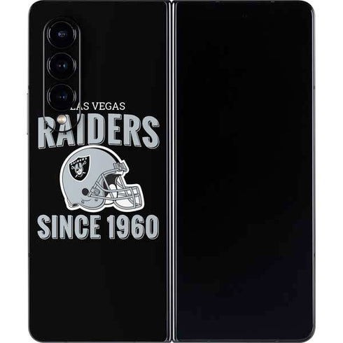 NFL Las Vegas Raiders Helmet Galaxy Z Fold4 5G Skin