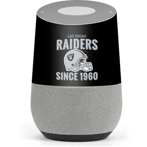 NFL Las Vegas Raiders Helmet Google Home Skin