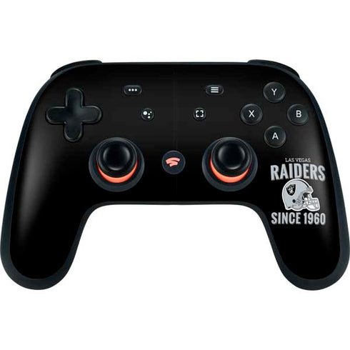 NFL Las Vegas Raiders Helmet Google Stadia Controller Skin