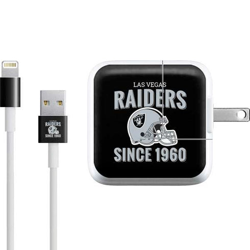 NFL Las Vegas Raiders Helmet iPad Charger (10W USB) Skin