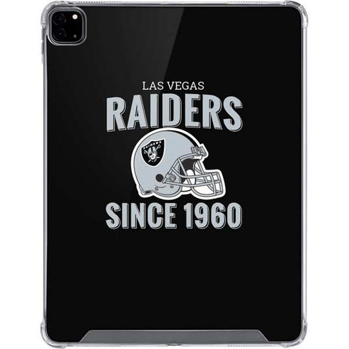 NFL Las Vegas Raiders Helmet iPad Pro 12.9in (2020) Clear Case