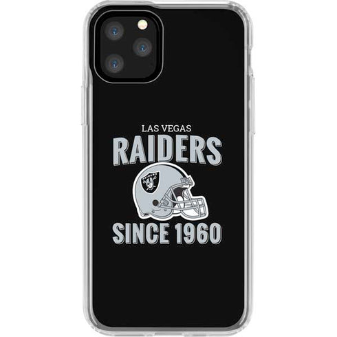 NFL Las Vegas Raiders Helmet iPhone 11 Pro Clear Case